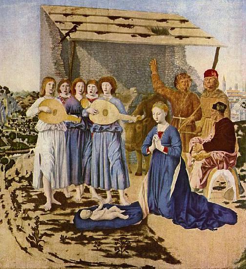 Piero della Francesca Geburt Christi
